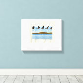 Toile V-Formation Flight (Insitu (Plancher de Bois))