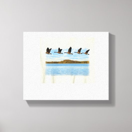 Toile V-Formation Flight (Recto)