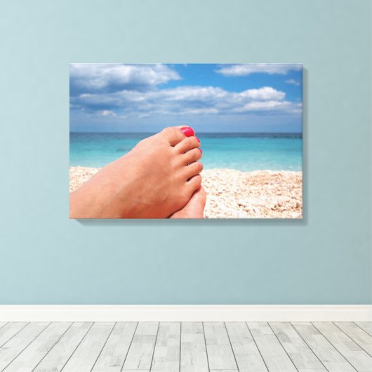 Toile Vacances d'été (Insitu (Plancher de Bois))