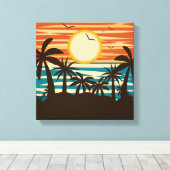 TOILE VACANCES PLAGE (Insitu (Plancher de Bois))