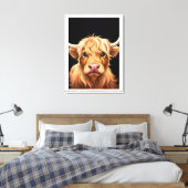 Toile Vache des Hautes Terres (Insitu(Chambre))