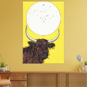 Toile Vache des Highlands d'Écosse (Insitu(Salon))