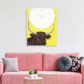 Toile Vache des Highlands d'Écosse (Insitu(Salon))