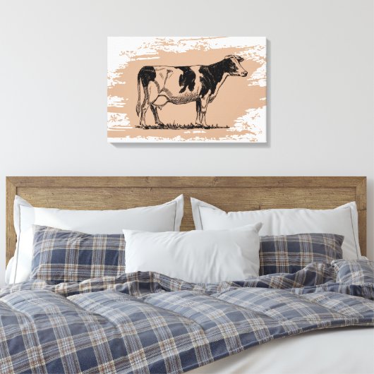 Toile Vache Holstein (Insitu(Chambre))