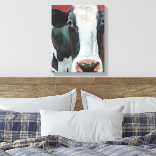 Toile Vache Mooooo ! (Insitu(Chambre))