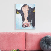 Toile Vache no 02.0566 Vache friésienne irlandaise (Insitu(Salon))