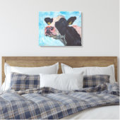 Toile Vache no 03. 0556 Vache flamande irlandaise (Insitu(Chambre))
