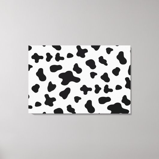 Toile Vache noire et blanche (Recto)