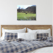 Toile Vache solitaire (Insitu(Chambre))