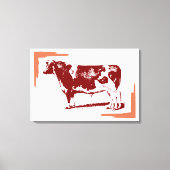 Toile vache vintage (Recto)
