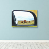 Toile Vaches dans le miroir (Insitu (Plancher de Bois))