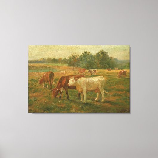 Toile Vaches - Edward Mitchell Bannister - c1890 (Recto)