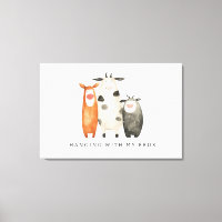 Vaches mignonnes accrochant avec mes Bros