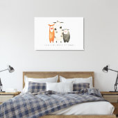 Toile Vaches Mignonnes avec mes Frères (Insitu(Chambre))