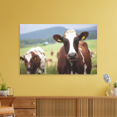 Toile Vaches pâturantes (Insitu(Salon))