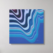 Toile Vague Bleue (Recto)