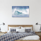Toile Vague bleue s'écrasant, Maui, Hawaii, États-Unis (Insitu(Chambre))