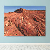 Toile Vague de feu 8 Vallée de feu Overton NV Paysage (Insitu (Plancher de Bois))