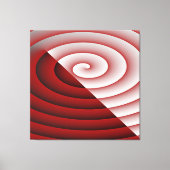 Toile Vague double couleur en spirale (Recto)