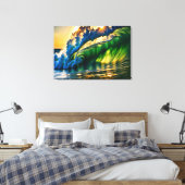 Toile Vague en mer (Insitu(Chambre))