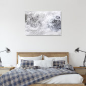 Toile Vague orageuse s'écrasant (Insitu(Chambre))