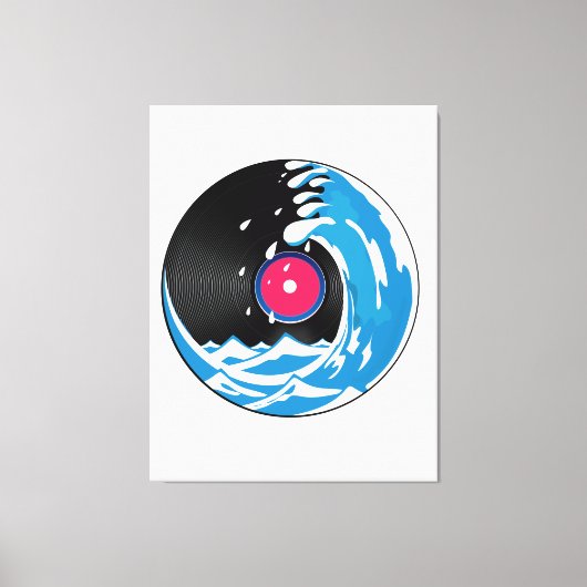 Toile Vague vinyle (Recto)