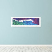 TOILE VAGUES #3 (Insitu (Plancher de Bois))