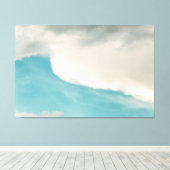 Toile vagues dans tous les sens (Insitu (Plancher de Bois))