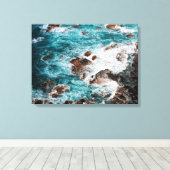 Toile Vagues de mer (Insitu (Plancher de Bois))