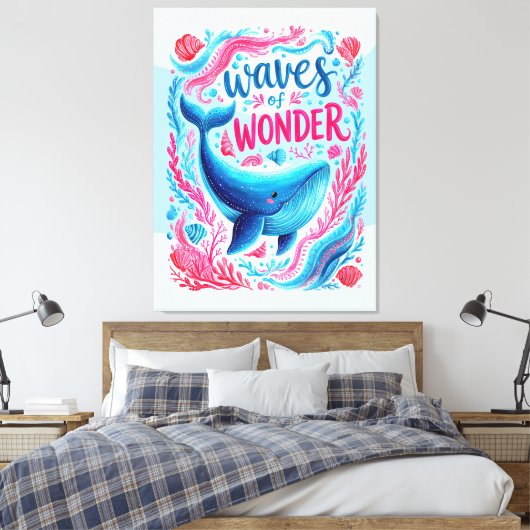 Toile Vagues de Merveilles (Insitu(Chambre))