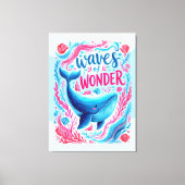 Toile Vagues de Merveilles (Recto)