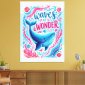 Toile Vagues de Merveilles (Insitu(Salon))