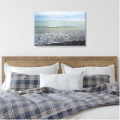 Toile Vagues de paysage de plage et ciel bleu (Insitu(Chambre))