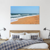 Toile Vagues de plage de crashage Paysage marin (Insitu(Chambre))