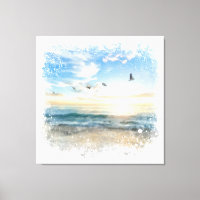 *~* Vagues de plage Sunset Sunrise AR7