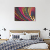 Toile Vagues de sable doux colorées (Insitu(Chambre))