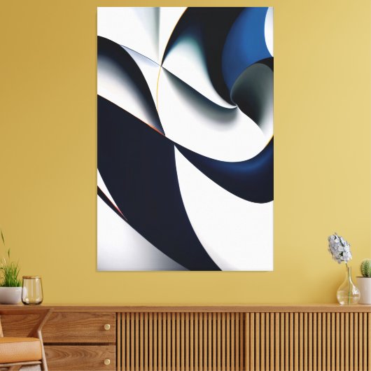 Toile Vagues de sérénité (Insitu(Salon))