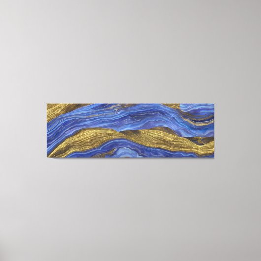 Toile Vagues fracturées du paysage marin Abstrait 14 (Recto)