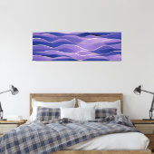 Toile Vagues fracturées du paysage marin Abstrait 26 (Insitu(Chambre))