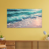Toile Vagues géniales (Insitu(Salon))