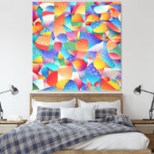 Toile Vagues océaniques (Insitu(Chambre))