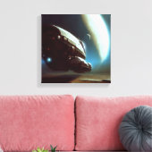 Toile Vaisseau spatial en orbite SF 1 (Insitu(Salon))