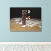 Toile vaisseau spatial Mars Odyssey (Insitu (Plancher de Bois))