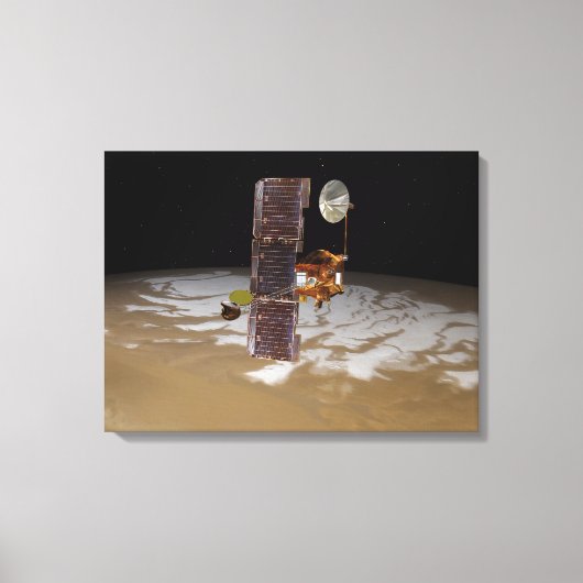 Toile vaisseau spatial Mars Odyssey (Recto)