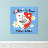 Toile Valais Suisse (Insitu (Plancher de Bois))