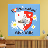 Toile Valais Suisse (Insitu(Salon))