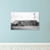 Toile Vale, Oregon Centre-Ville En Construction (Insitu (Plancher de Bois))