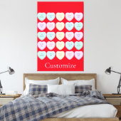 Toile Valentine Candy Hearts Thunder_Cove (Insitu(Chambre))