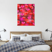 Toile Valentine Hearts (Insitu(Chambre))