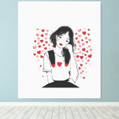 Toile valentines day (Insitu (Plancher de Bois))